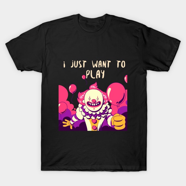 i just want to play T-Shirt by TheAwesomeShop